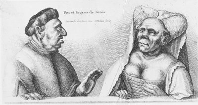 Rex et Regina de Tunis by Leonardo da Vinci